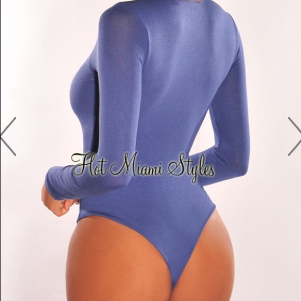 New blue bodysuit